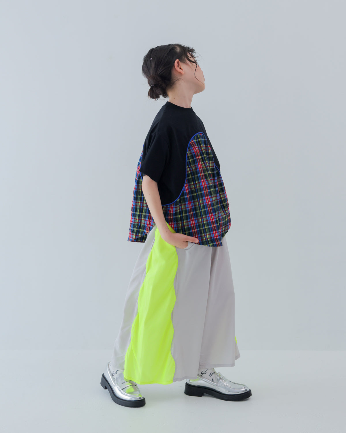 まんまる切り替えTシャツ [162-1402-1]