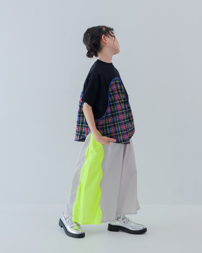 まんまる切り替えTシャツ [162-1402-1]