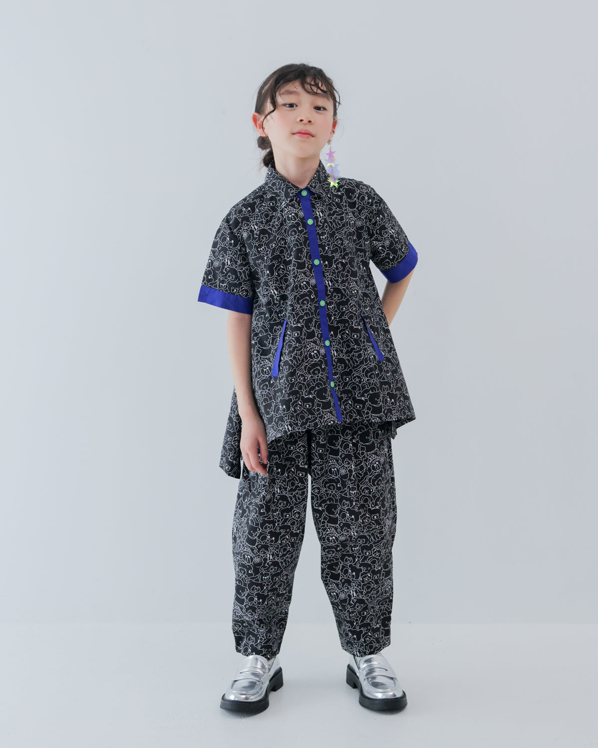 many Bear カラーシャツ [162-0607-1]