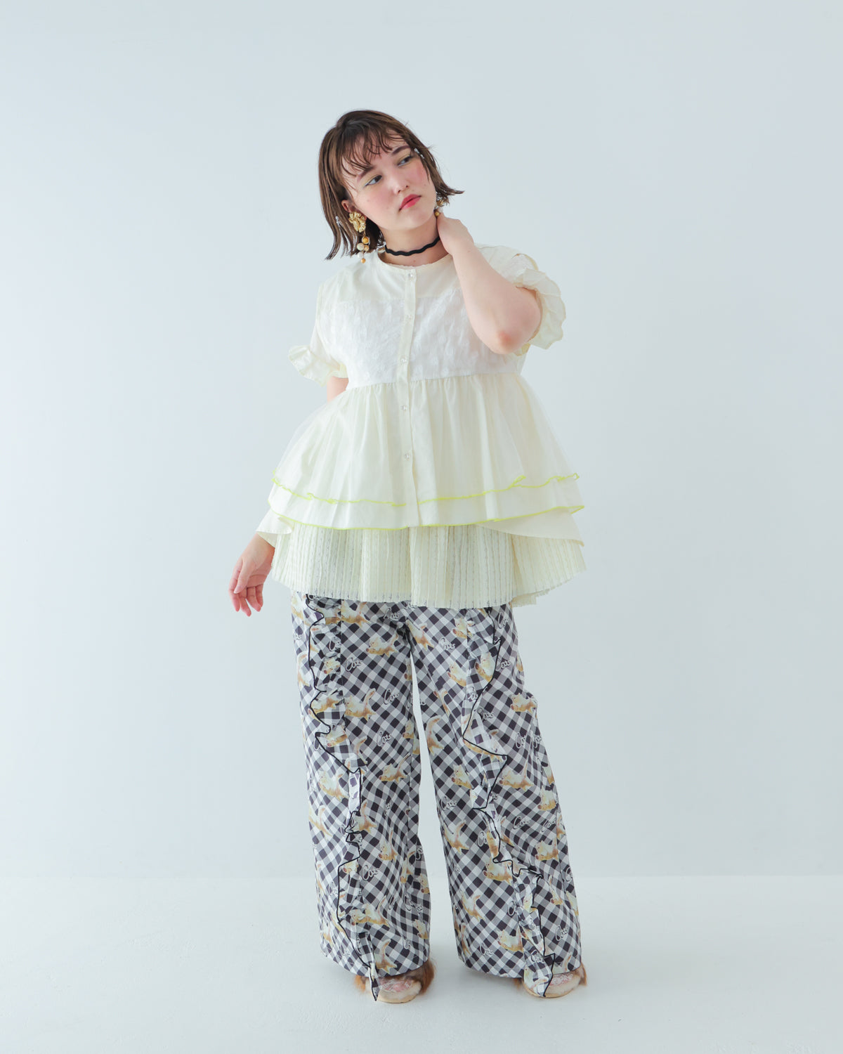 alphabetオーガンジーベスト [162-0303-2]