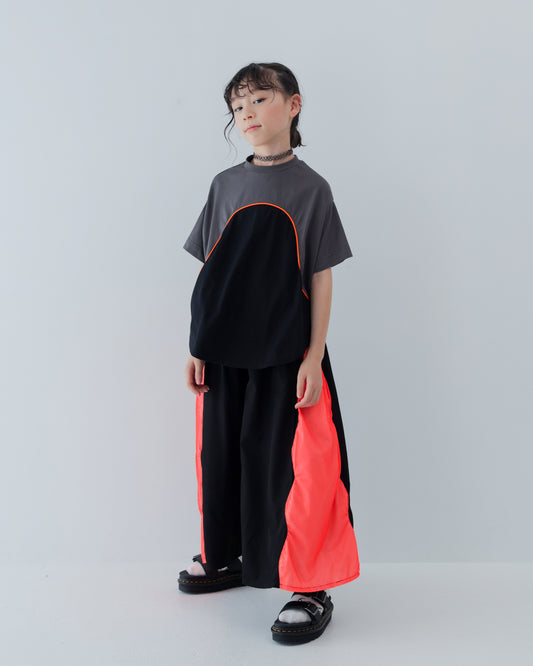 サイドメッシュワイドパンツ [162-0902-1]