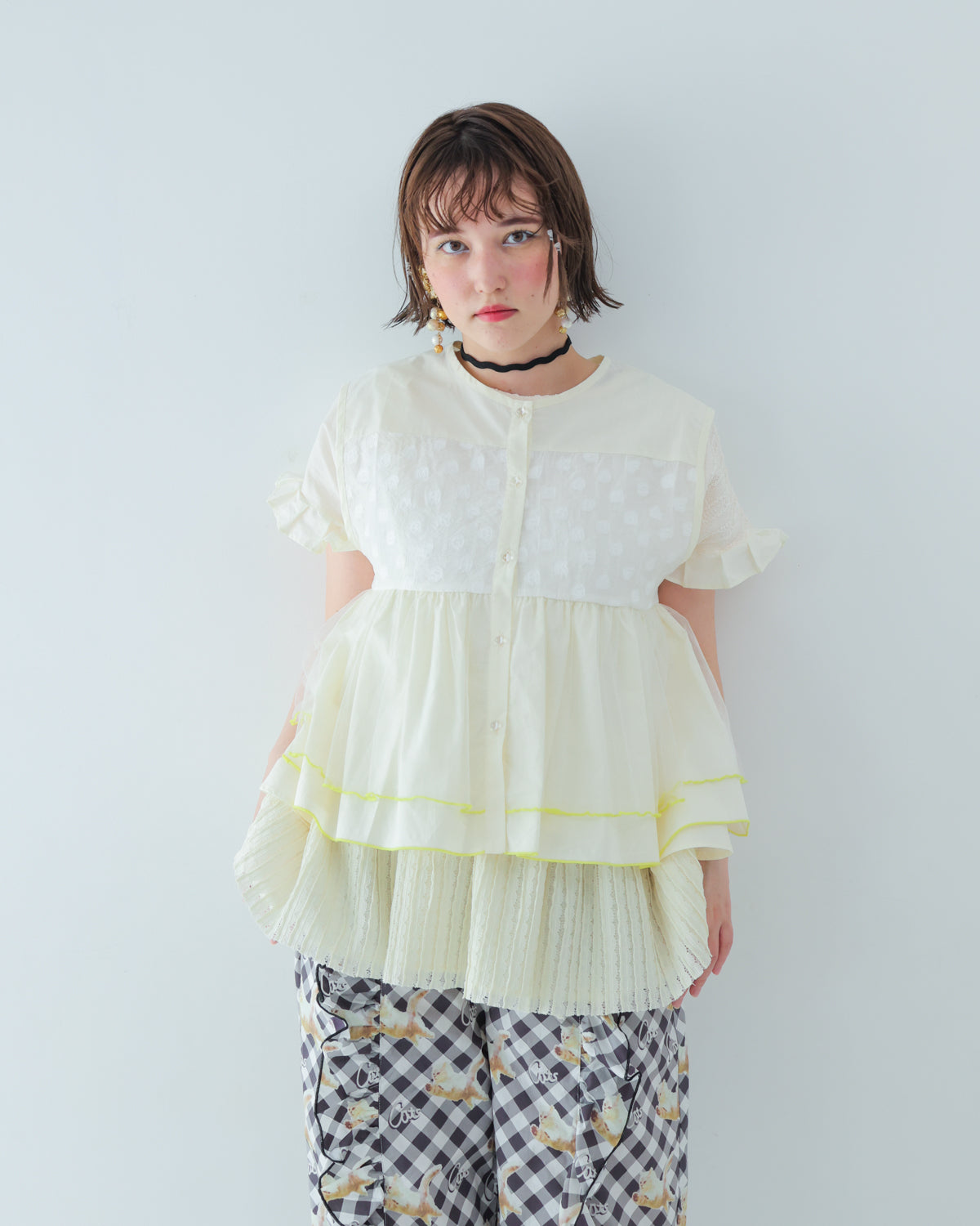 alphabetオーガンジーベスト [162-0303-2]