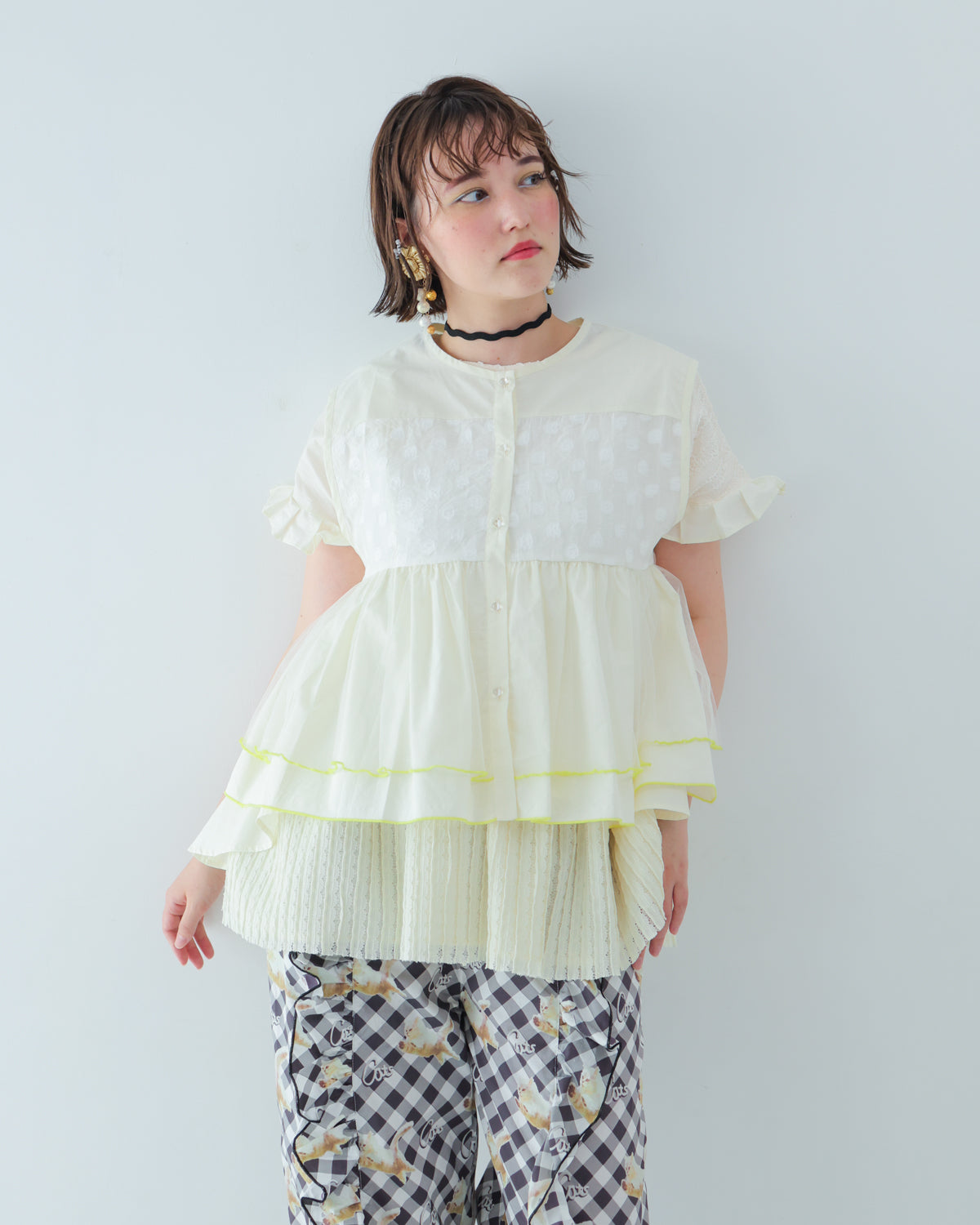 alphabetオーガンジーベスト [162-0303-2]