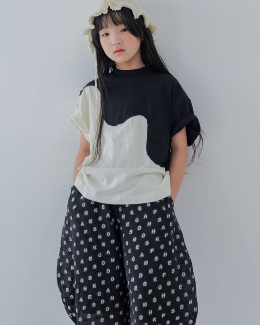 twoピースバイカラーTシャツ [162-1405-1]