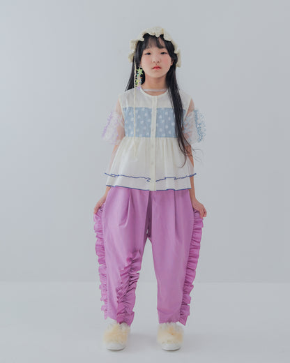 alphabetオーガンジーベスト [162-0303-1]