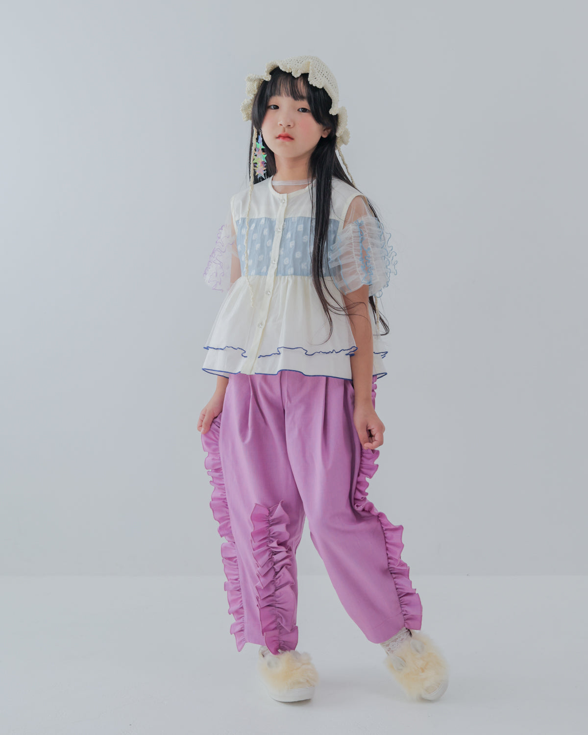 alphabetオーガンジーベスト [162-0303-1]