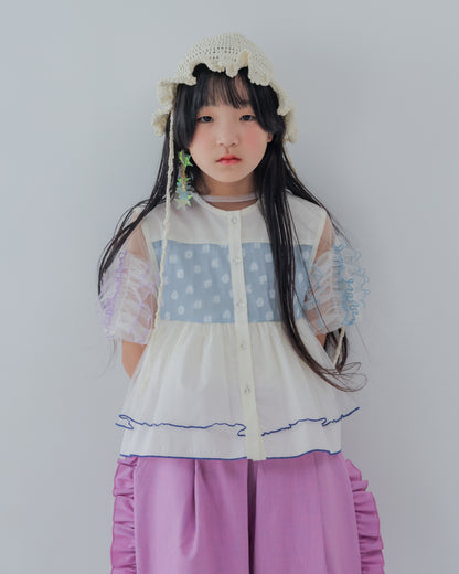 alphabetオーガンジーベスト [162-0303-1]