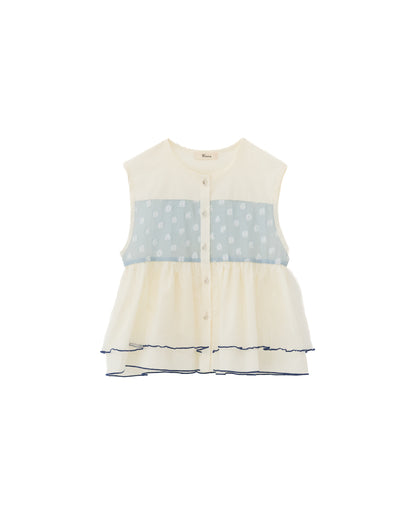 alphabetオーガンジーベスト [162-0303-2]