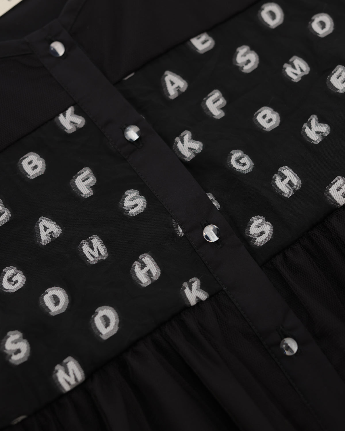 alphabetオーガンジーベスト [162-0303-1]