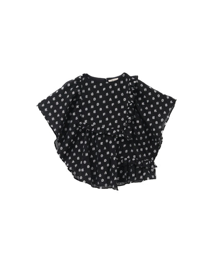 alphabetオーガンジーフレアースリーブ [162-0604-1]