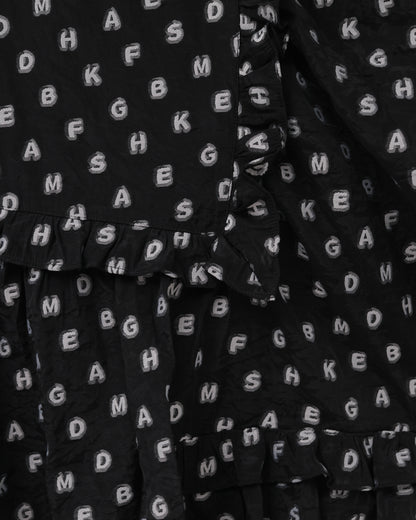 alphabetオーガンジーフレアースリーブ [162-0604-1]