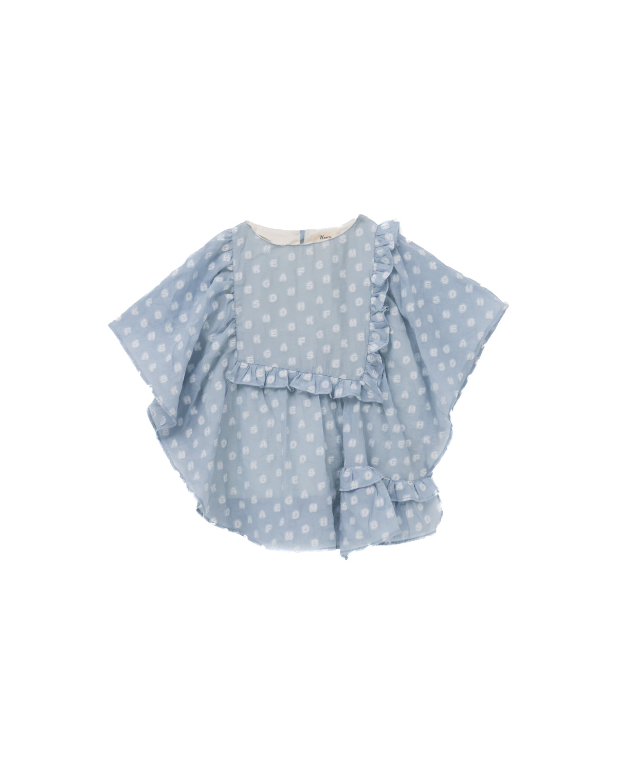 alphabetオーガンジーフレアースリーブ [162-0604-1]