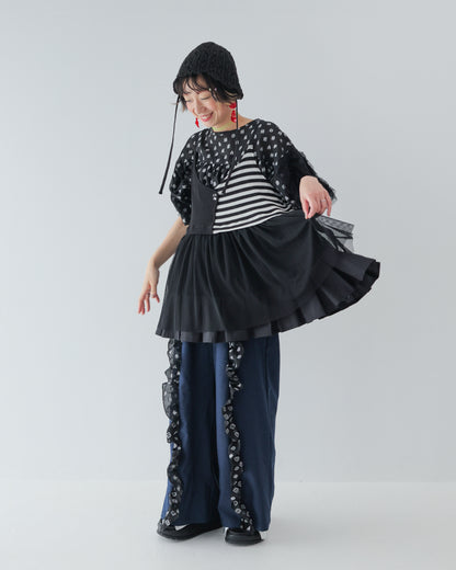 モノトーンキャミビスチェ [162-0302-2]