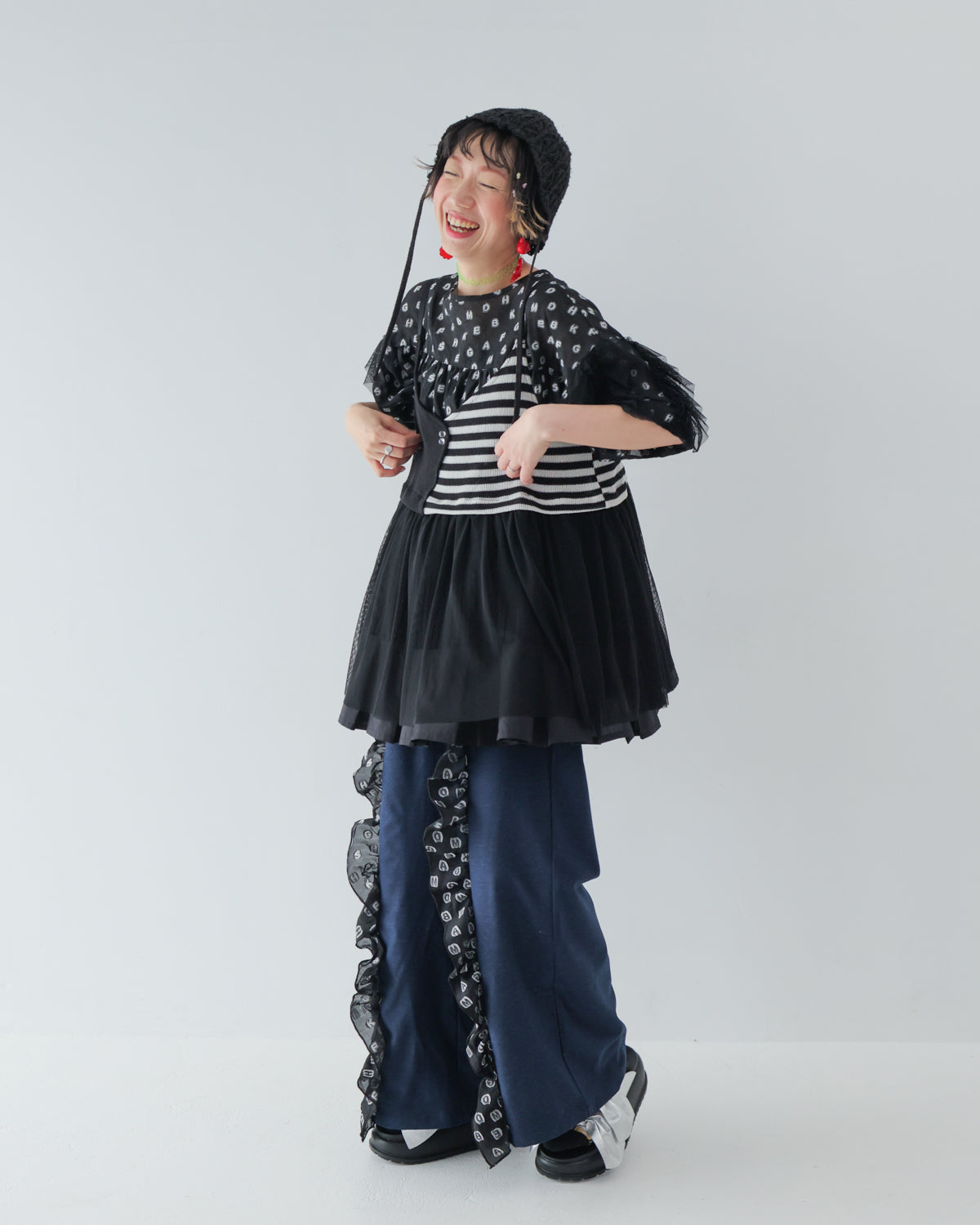 モノトーンキャミビスチェ [162-0302-2]