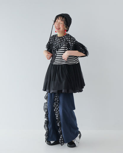 モノトーンキャミビスチェ [162-0302-2]