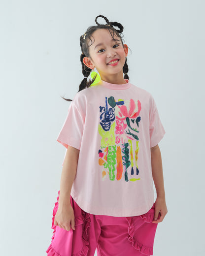 フラワーアートサークルTEE [162-1501-1]