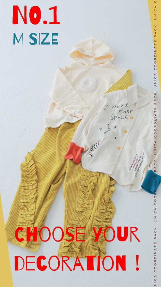 UNICA COORDINATE  PACK No.1  ( M size )