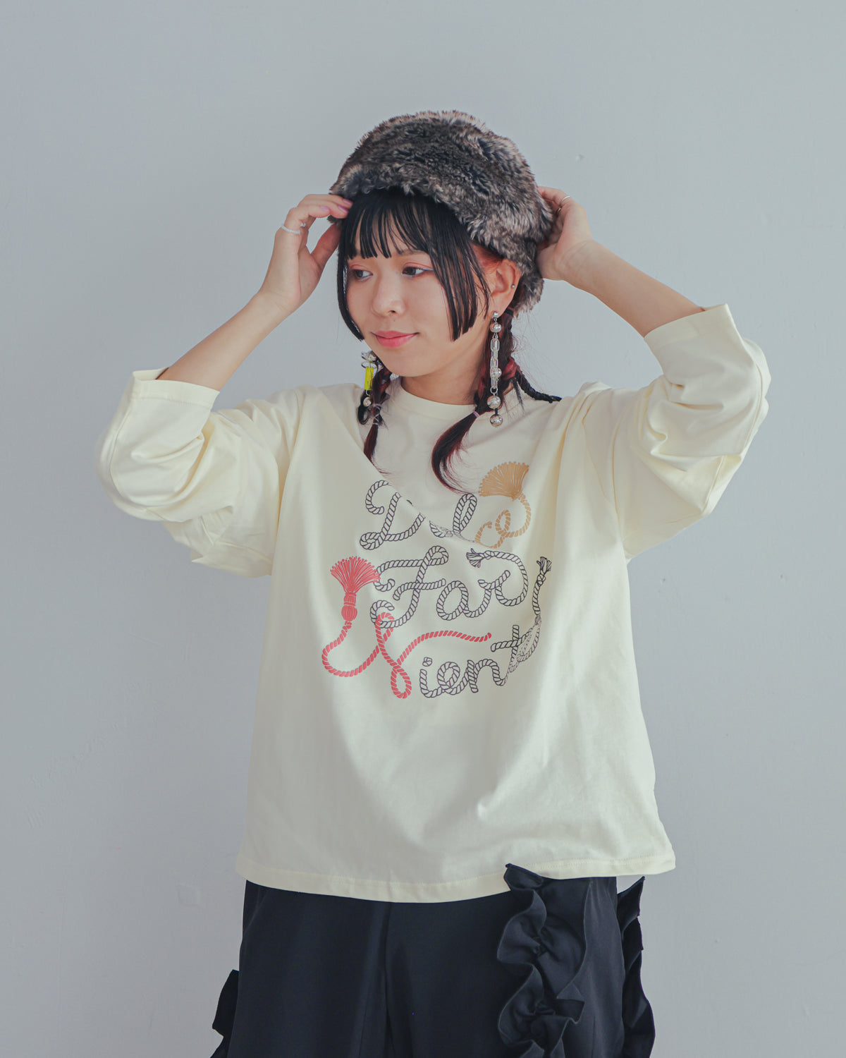 ロープーアートtee   ladies  [352-1501-2]