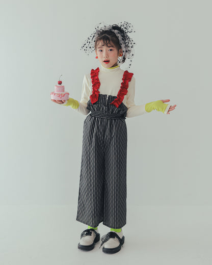配色フィンガーハイネックtee     [352-1403-1]