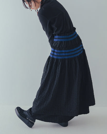 シャーリングデザインスカート ladies [352-1104-2]