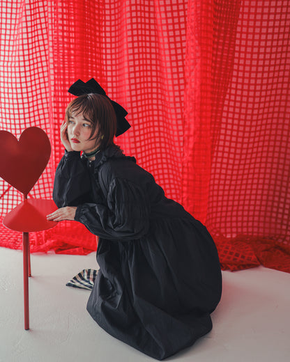 2ピースブロックチェックワンピース ladies  [352-0103-2]