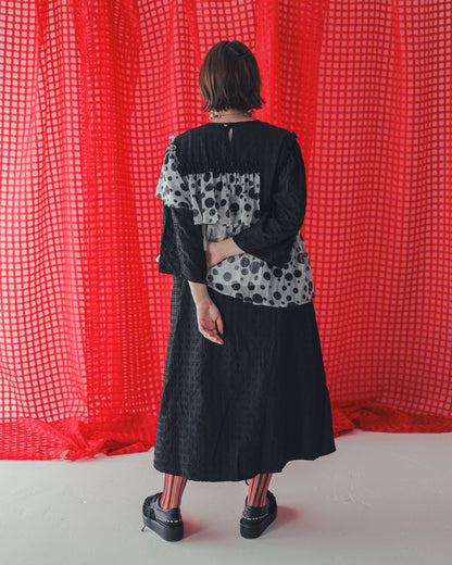 シャワードットレイヤードワンピース  ladies [352-0105-2]