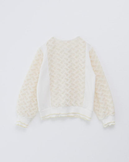 メッシュファーカラフル カーディガン[362-0501-2]