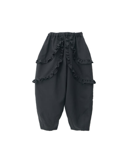 ダブルフリルサルエルパンツ[362-0903-1]