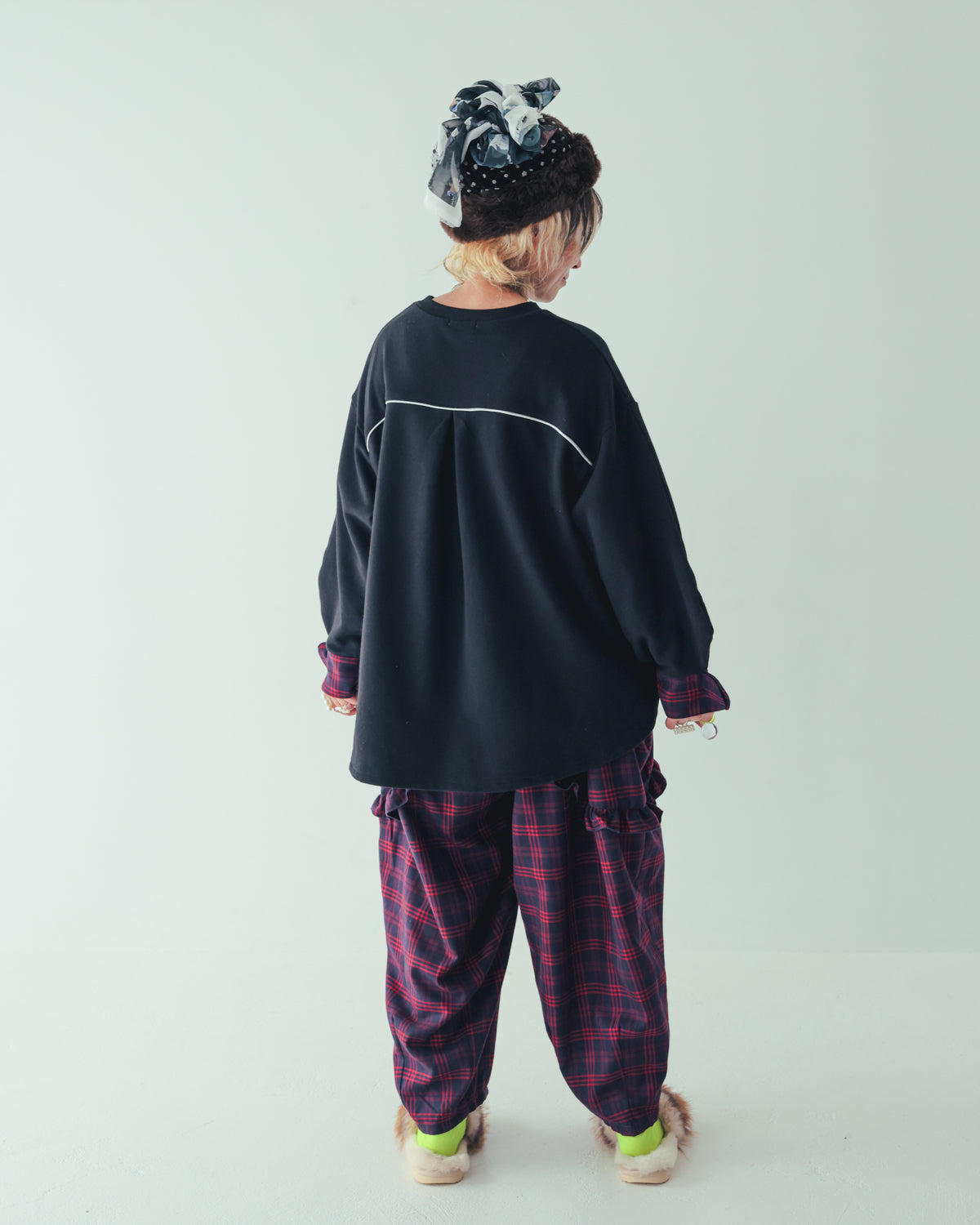 アコーディオンウェーブスウェット [362-0704-2]