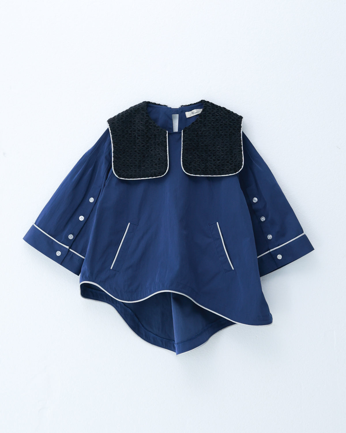 モールテープカラーヨークブラウス [362-0604-2]