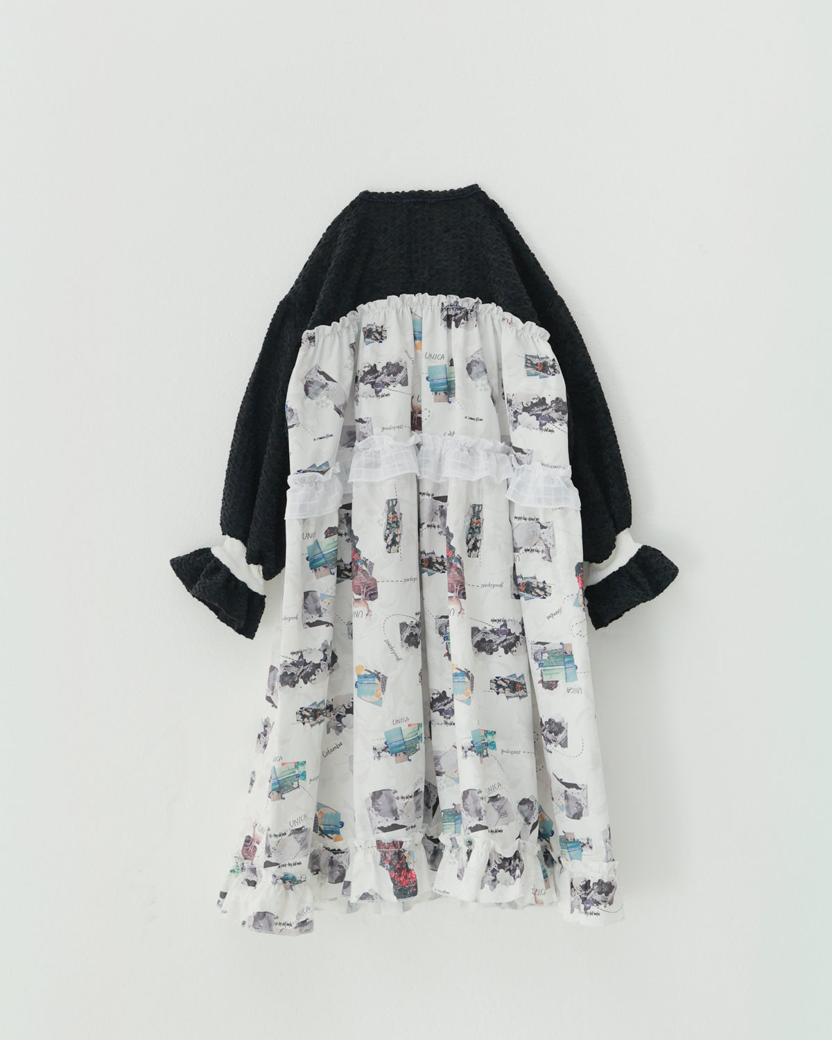 コラージュジャーニーzipワンピース[362-0102-2]