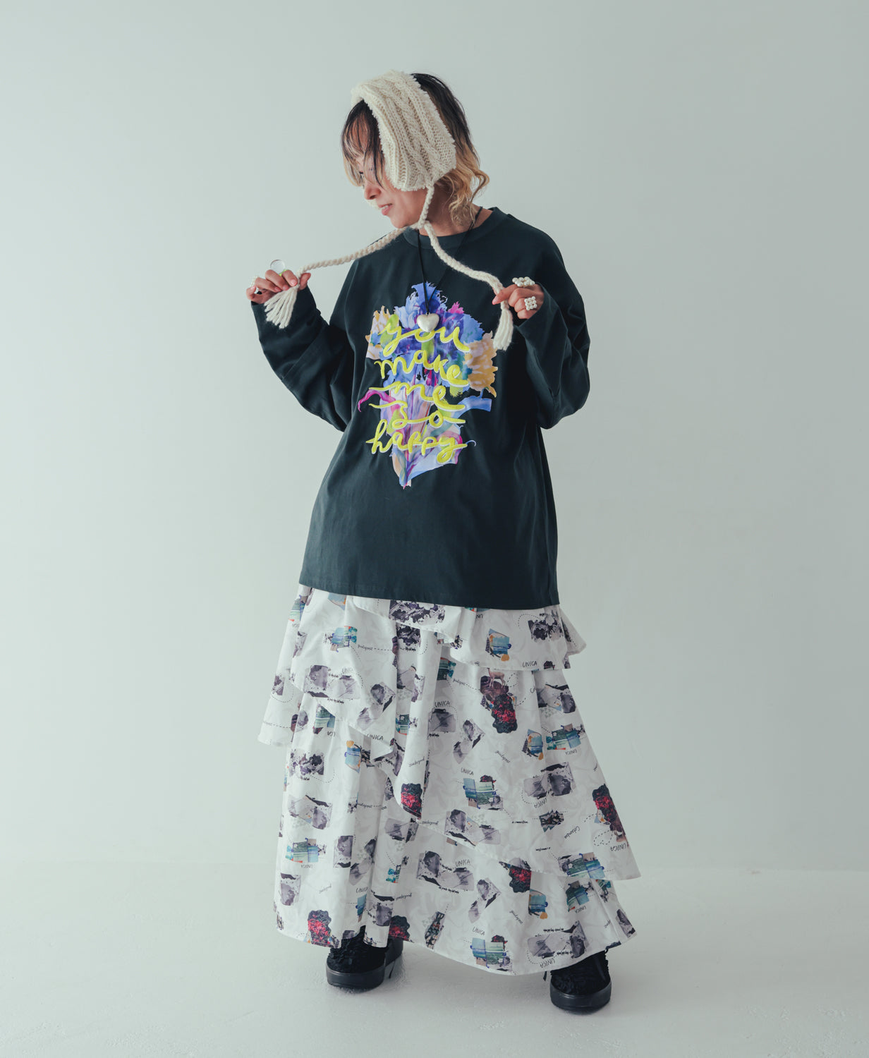 blooming カットソー tee[362-1412-2]