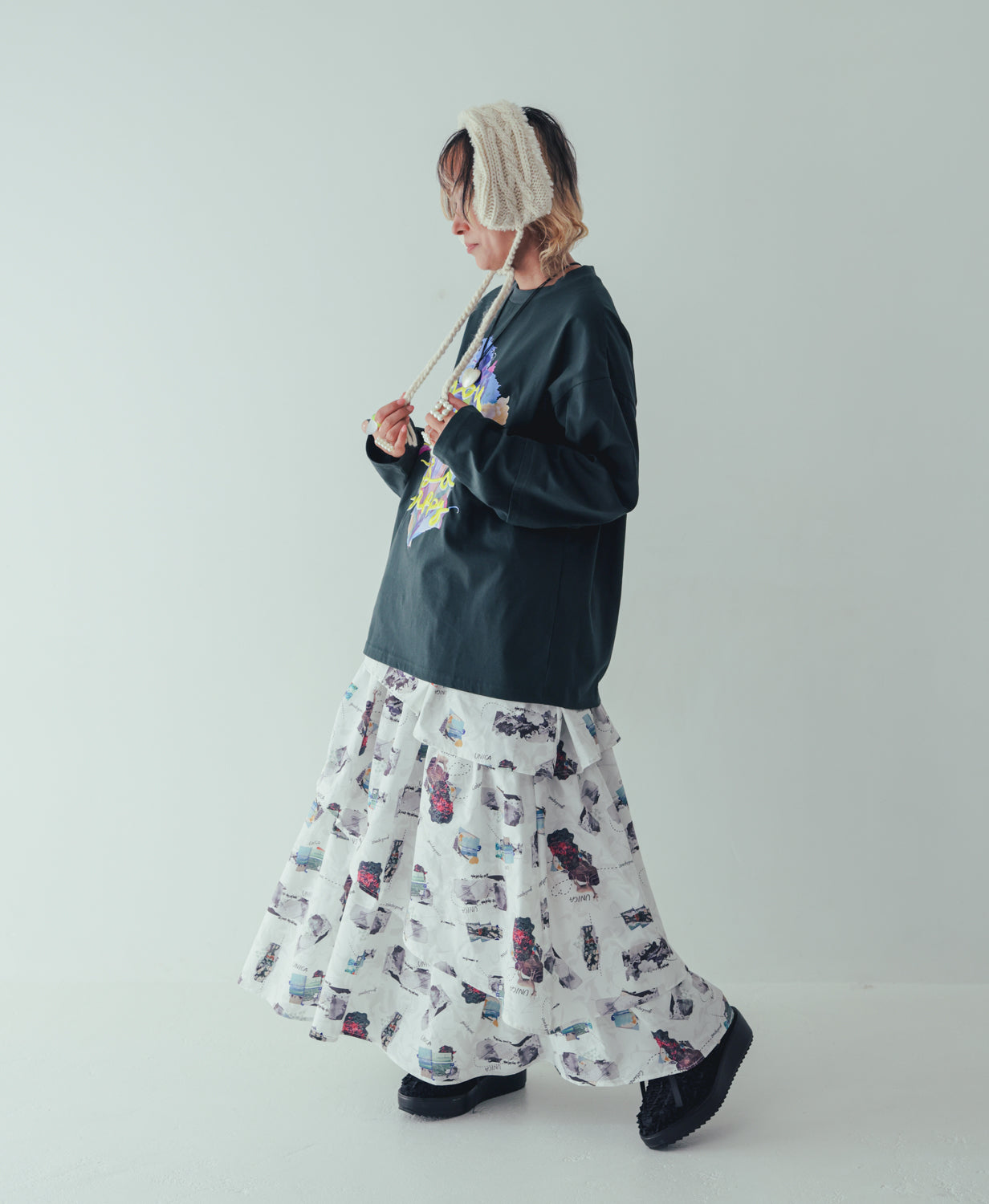 blooming カットソー tee[362-1412-2]