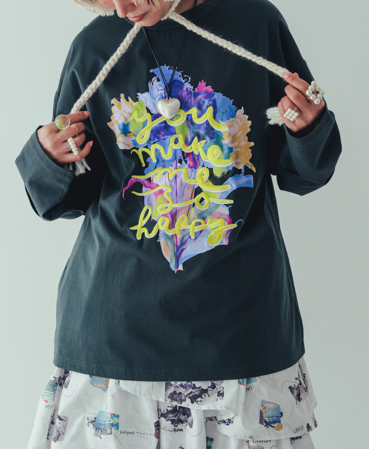 blooming カットソー tee[362-1412-2]