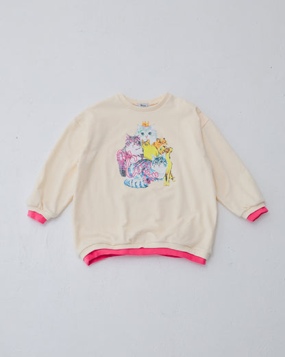 many cats 衛衣 [362-0702-2]