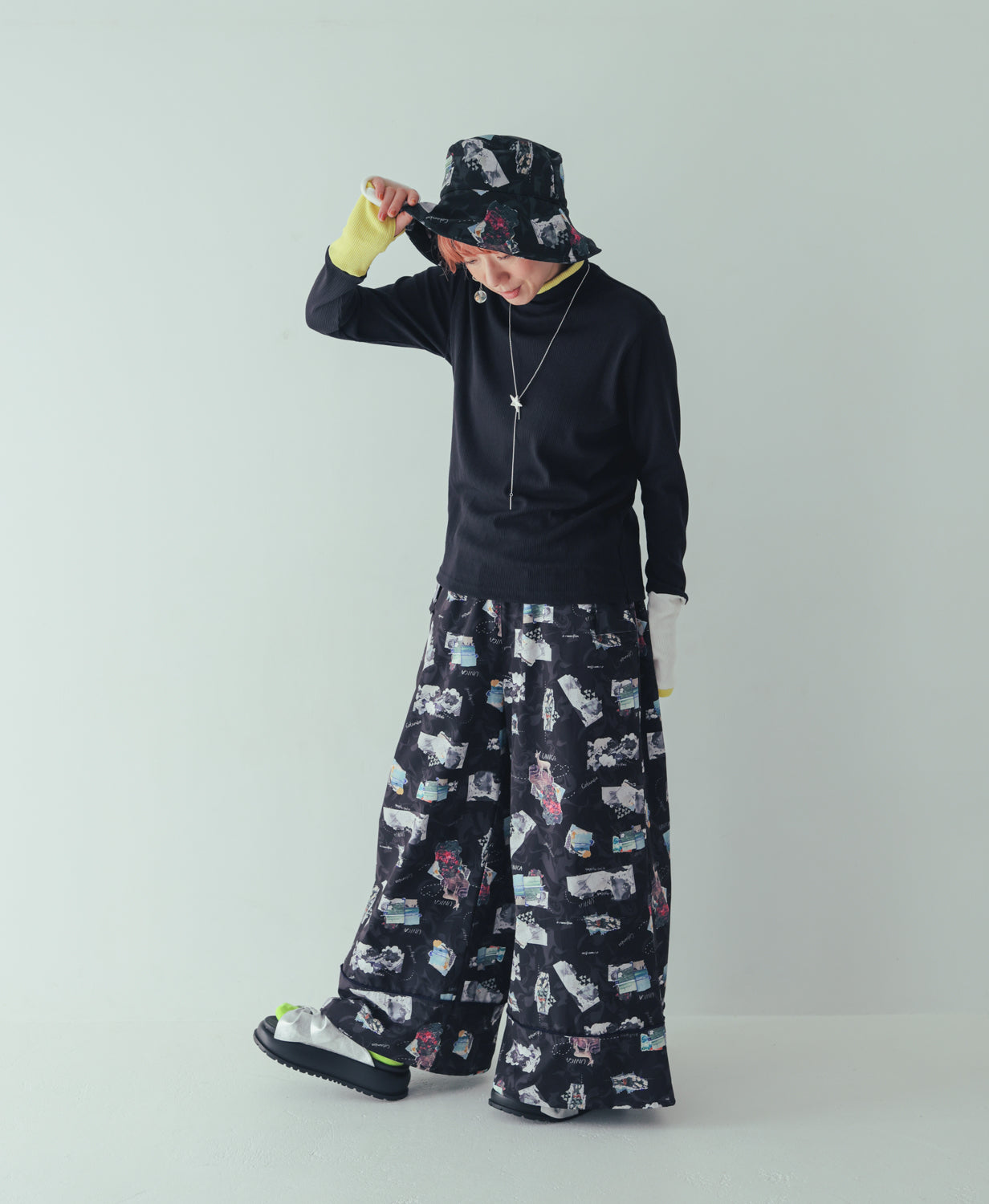 コラージュジャーニーパンツ[362-0901-2]
