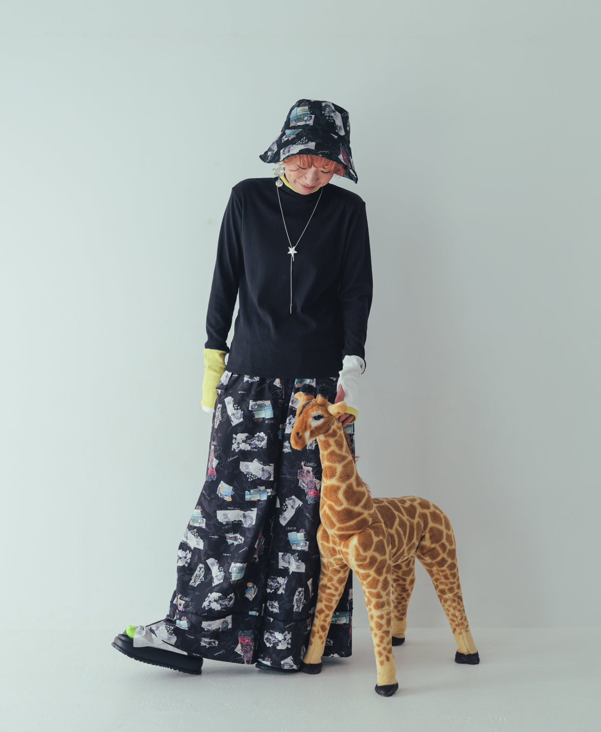 コラージュジャーニーパンツ[362-0901-2]