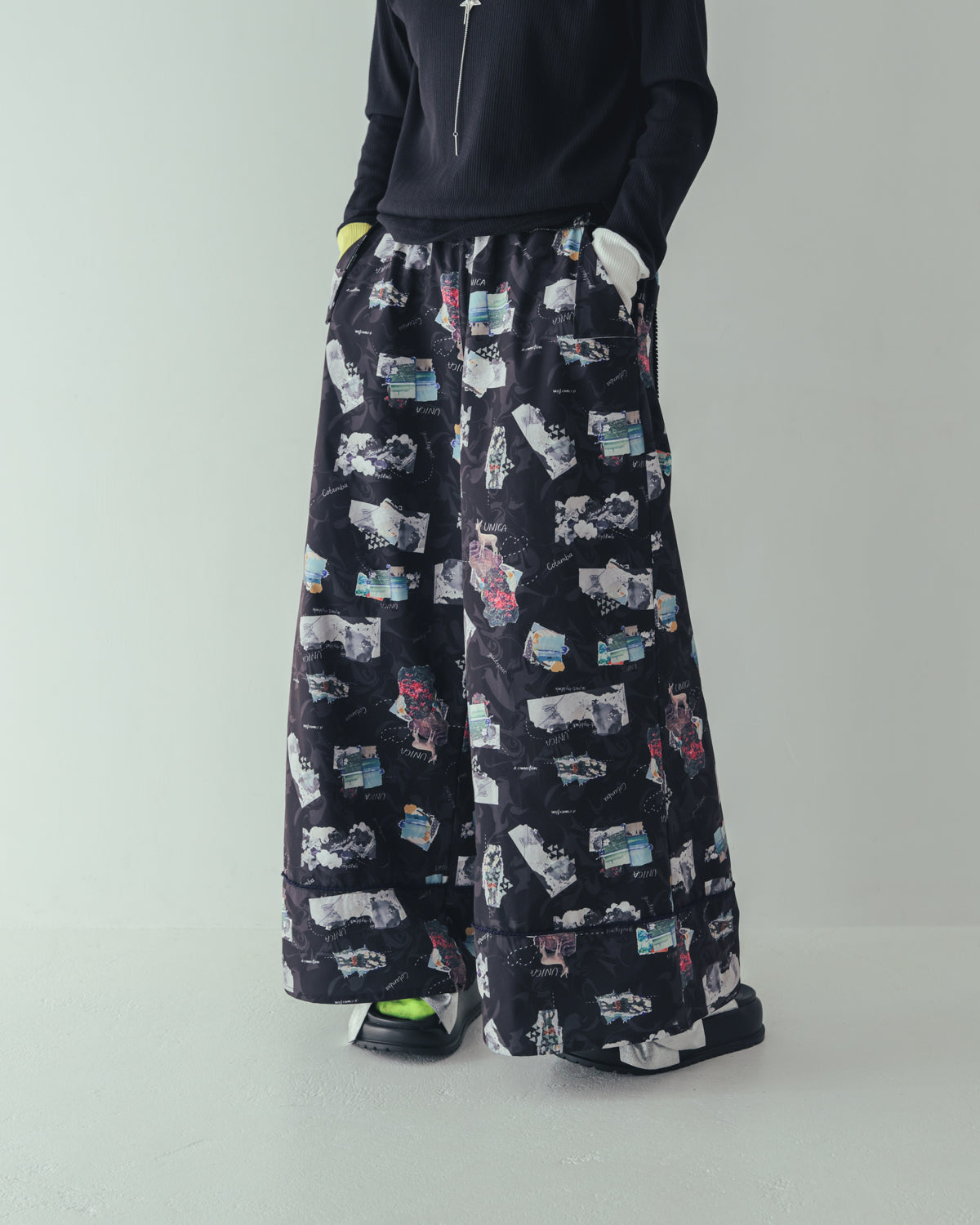 コラージュジャーニーパンツ[362-0901-2]