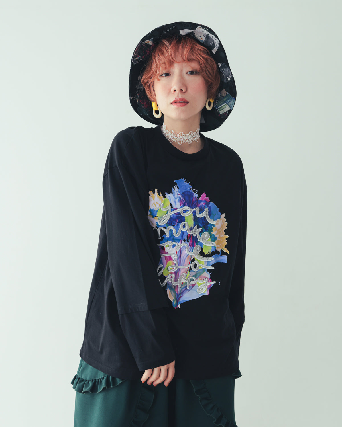 blooming カットソー tee[362-1412-2]