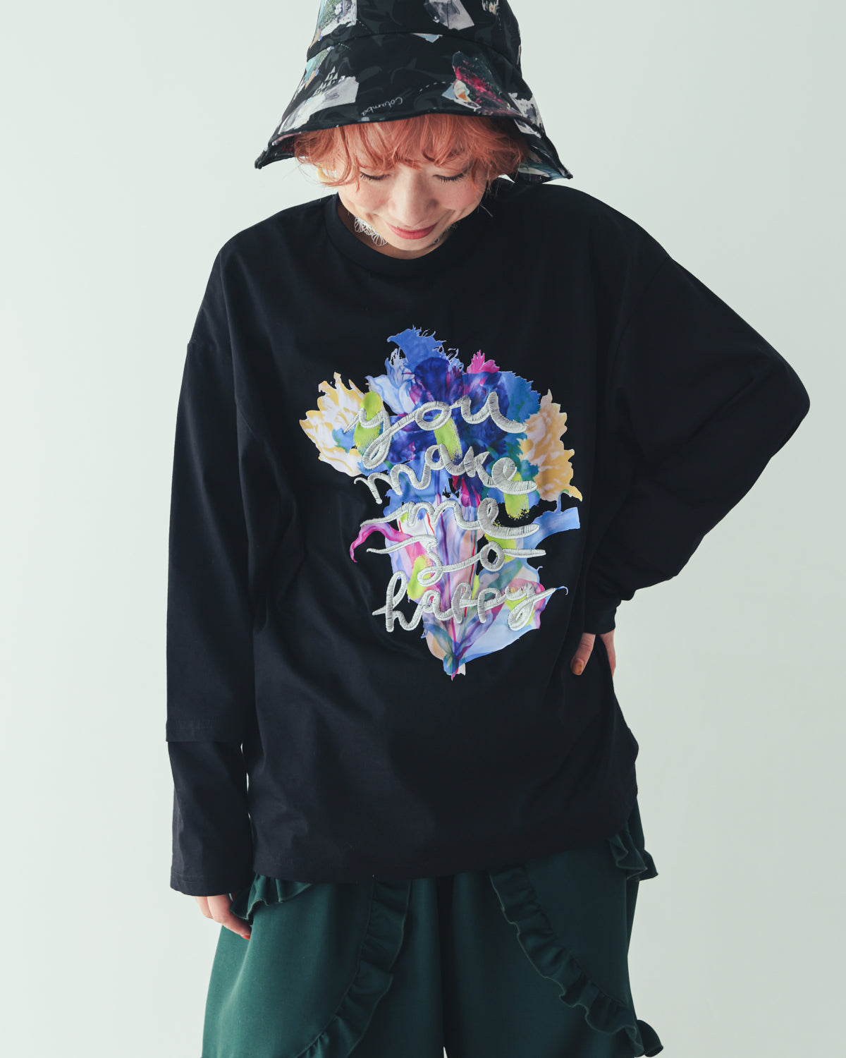 blooming カットソー tee[362-1412-2]