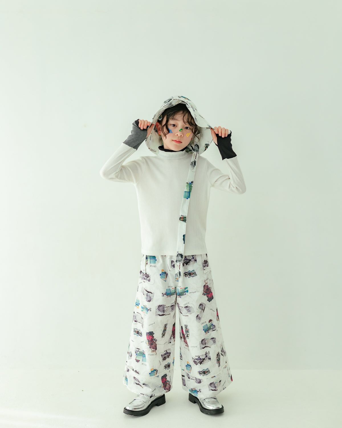 コラージュジャーニーパンツ[362-0901-1]