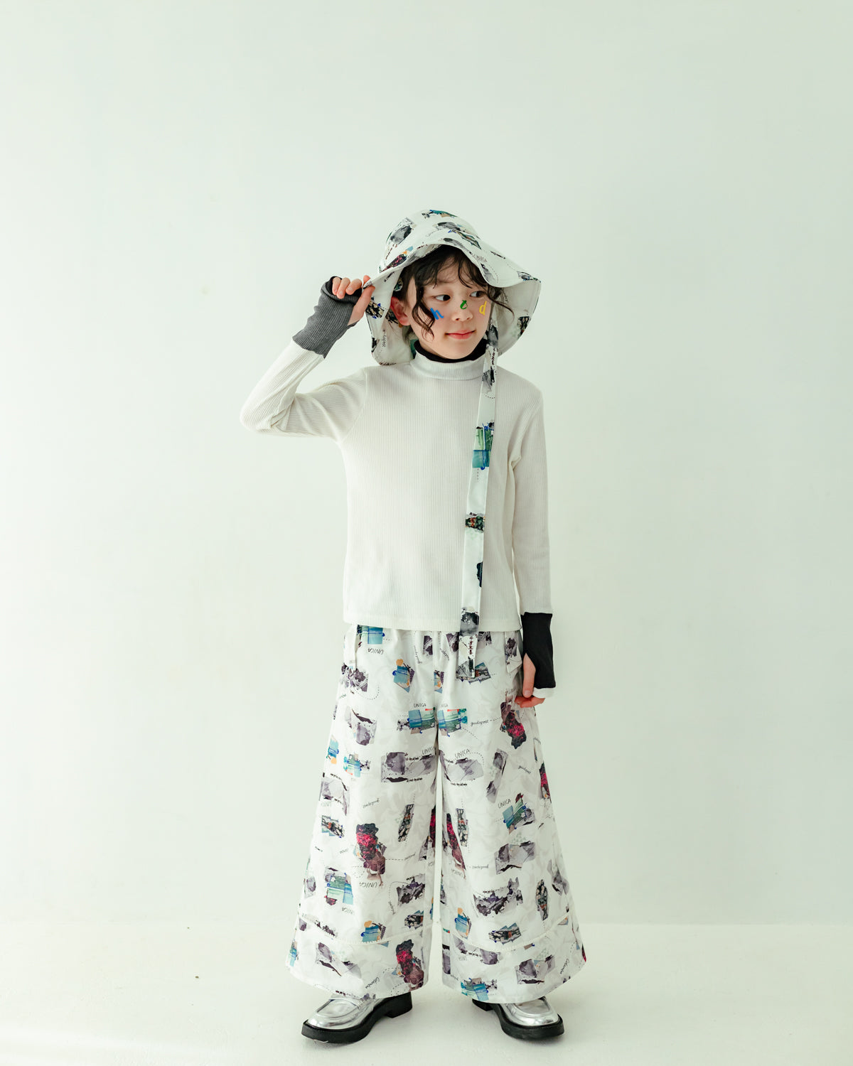 コラージュジャーニーパンツ[362-0901-1]