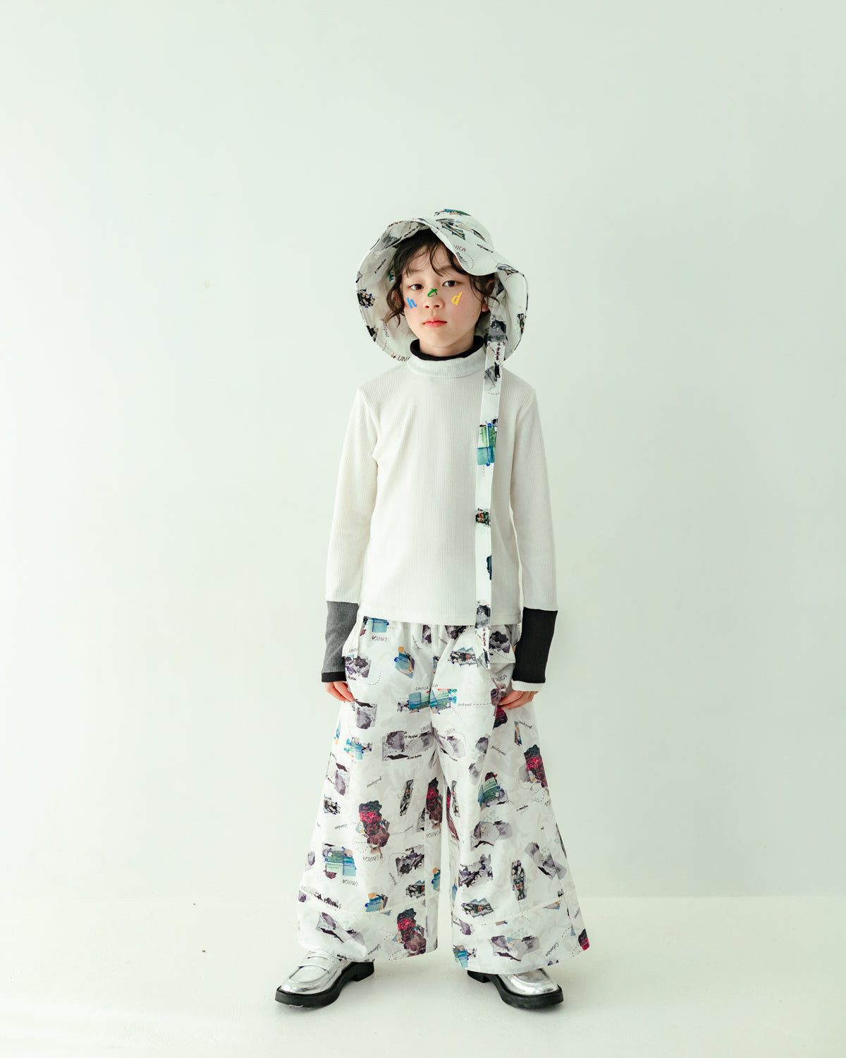 コラージュジャーニーパンツ[362-0901-1]