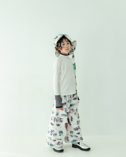 モノトーンフィンガーハイネックtee[362-1407-1]