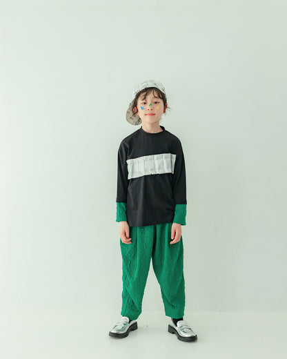 ポコポコナンバーテーパードパンツ[362-0907-1]