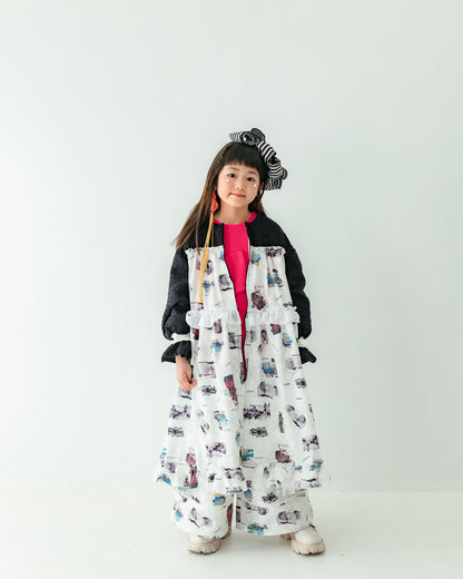 コラージュジャーニーzipワンピース[362-0102-1]