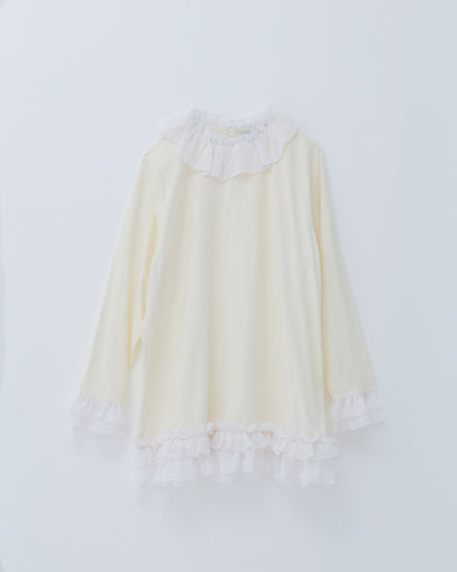 レイヤードシアーフリルトップス[362-1405-2]
