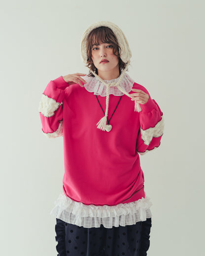カラフルメロウステッチスウェット[362-0703-2]