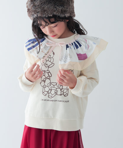 unicaオリジナルイラスト付け襟 [242-1013-1]