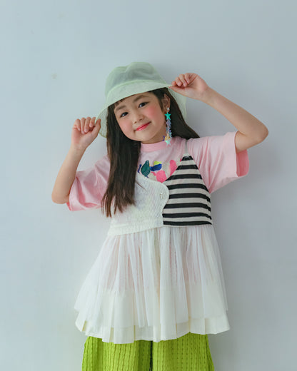 モノトーンキャミビスチェ [162-0302-1]